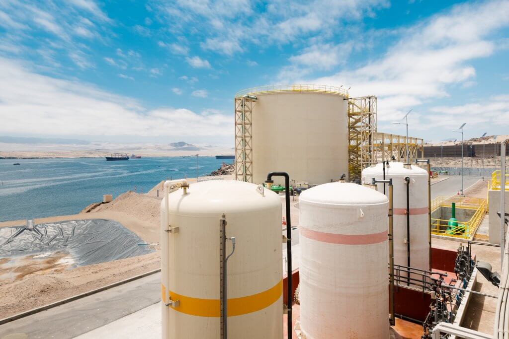 Water desalination plant